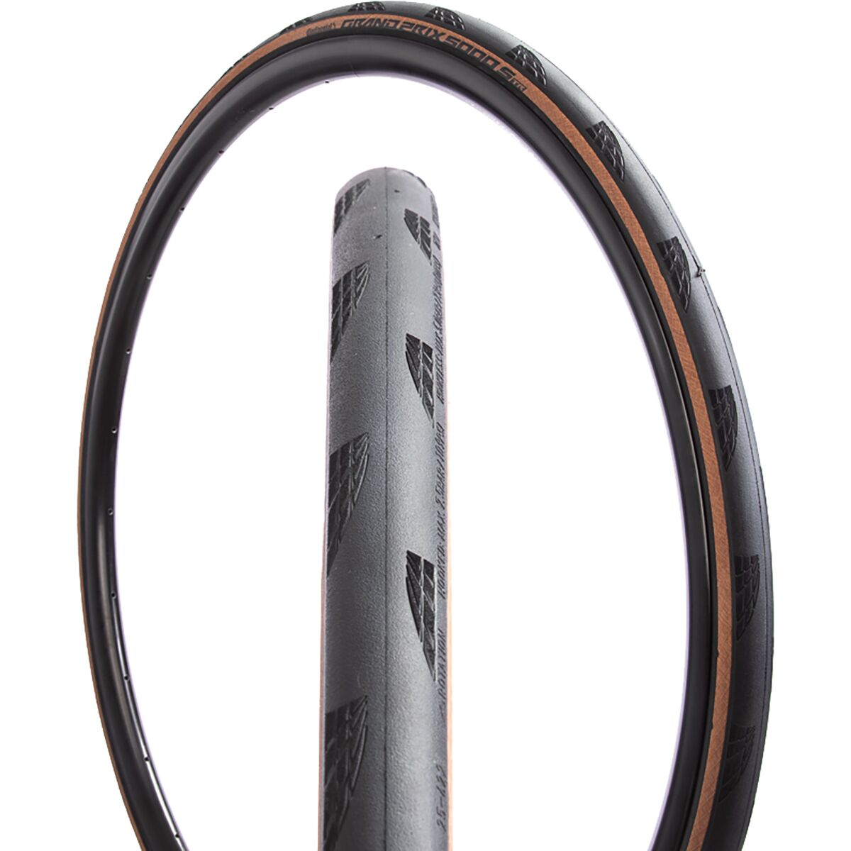 Continental Continental Grand Prix 5000 S TR Tire in Transparent, Black Chili - Size: 700x25 - $107.95 at Steep and Cheap
