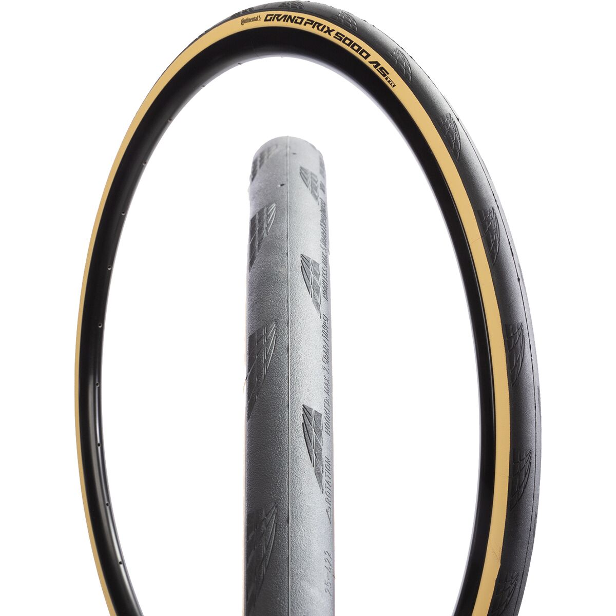 Continental Continental Grand Prix 5000 AS TR Tire in Black / Cream, Black Chili - Size: 700x32 - $111.95 at Steep and Cheap