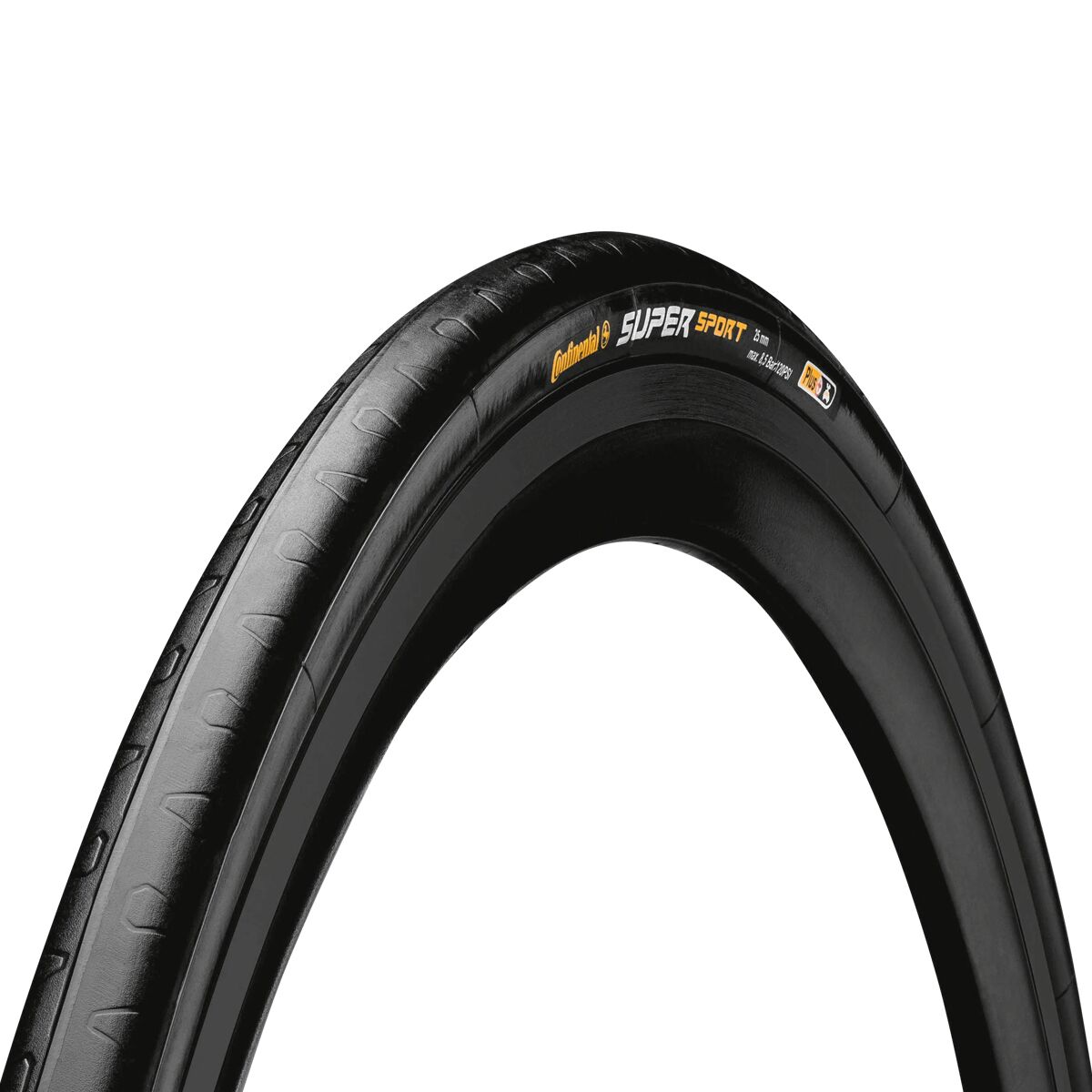 Continental Continental Supersport Plus (Clincher, Folding, 84Tpi) Road Bike Tire in Black - Size: 700c x 25mm - $18.41 at Steep and Cheap