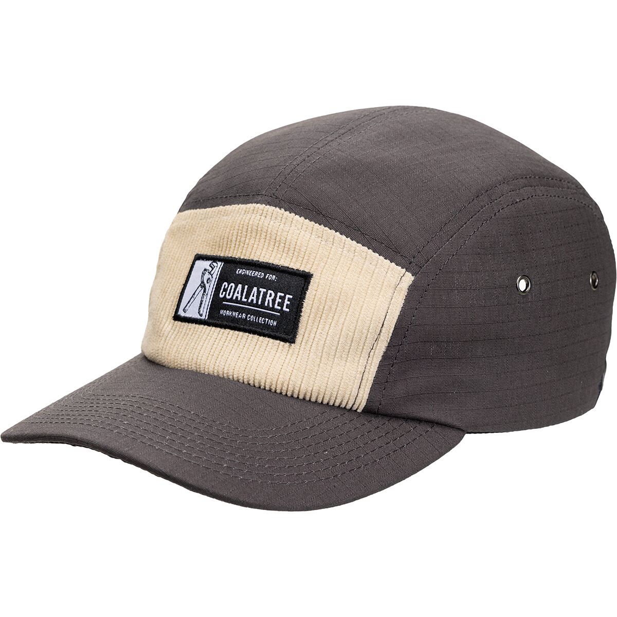Coalatree Coalatree Workwear 5 Panel Hat in Brown - $15.95 at Steep and Cheap