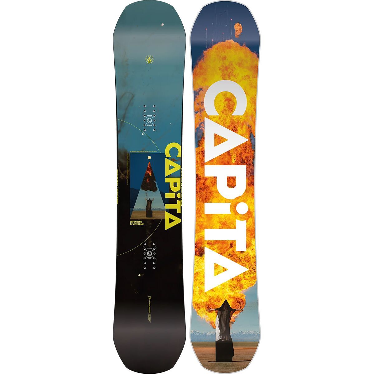Capita Defenders of Awesome Snowboard - 2025 - Size: 157cm wide