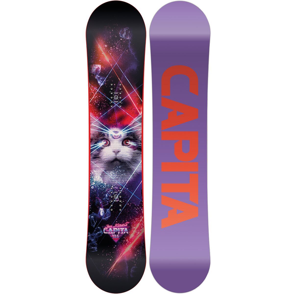 Capita Girl's Jess Kimura Mini Snowboard - 2025 - Size: 125cm