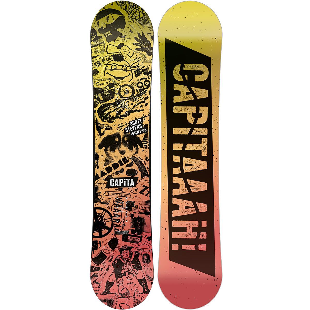 Capita Boy's Scott Stevens Mini Snowboard - 2025 - Size: 135cm