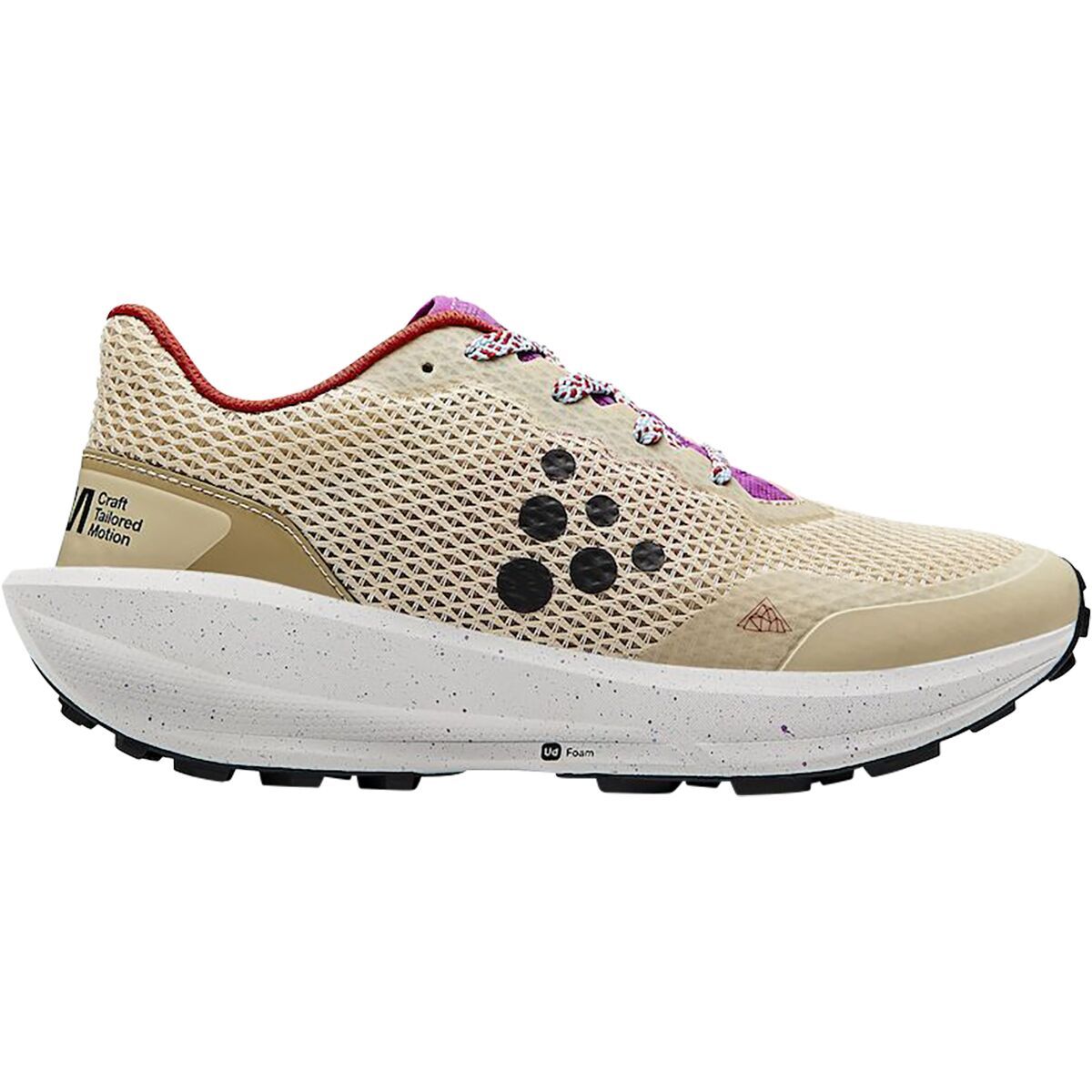 Craft Women's CTM Ultra Trail Running Shoe in Sky / Peach - Size:
