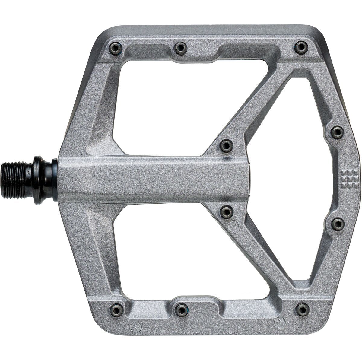 Crank Brothers Stamp 3 V2 Pedals in Charcoal - Size: Large