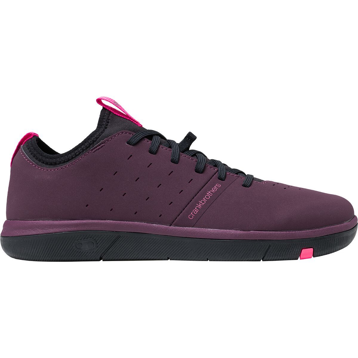 Crank Brothers Men's Stamp Street Lace Cycling Shoe in Purple - Size: 7