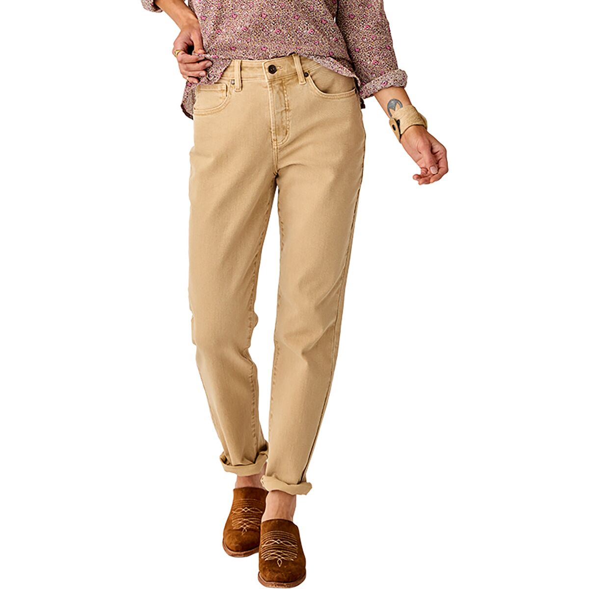 Carve Designs Women's Carson Hi Rise Jean in Sand - Size: 8