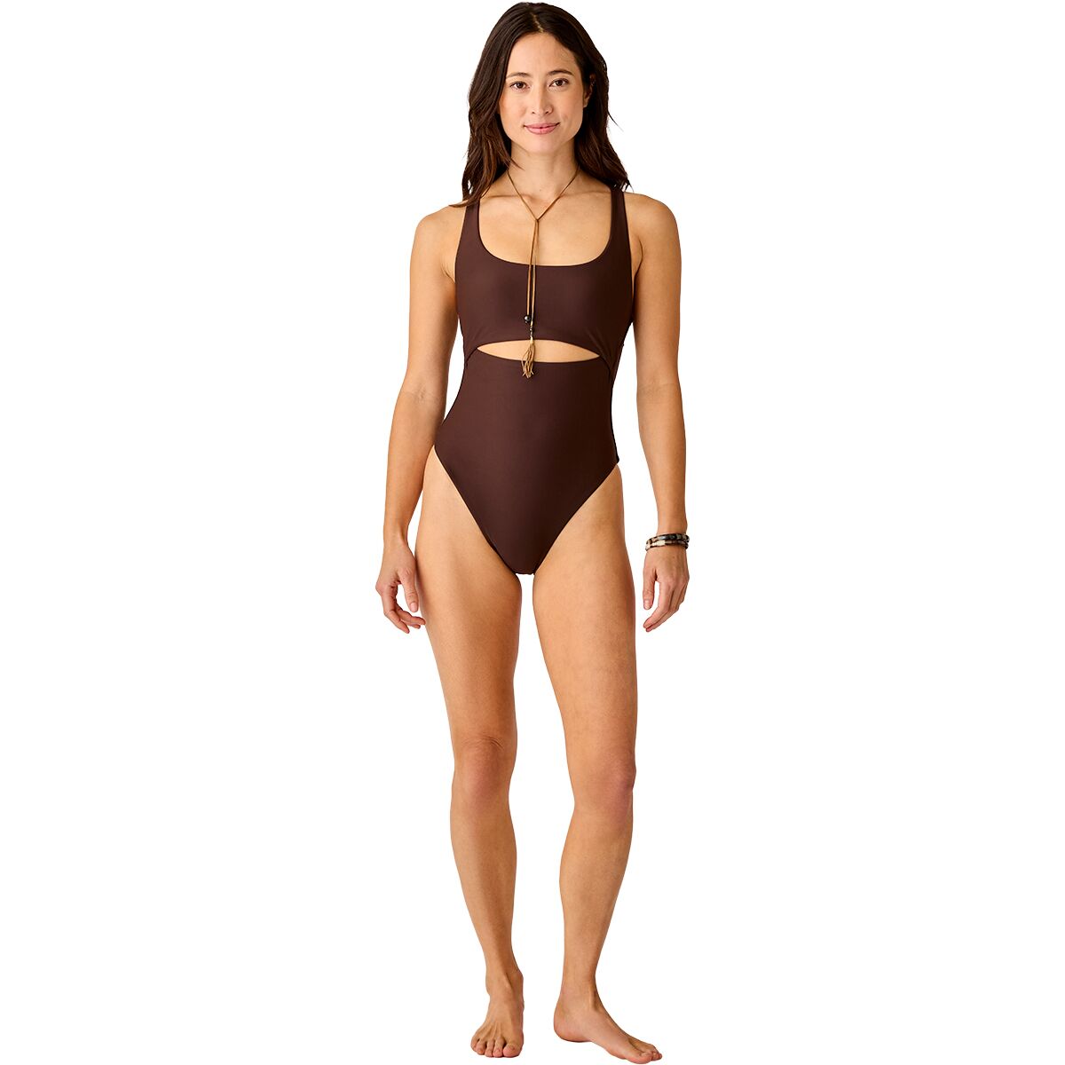 Carve Designs Women's Sonny Compression One-Piece Swimsuit in Coffee - Size: XS