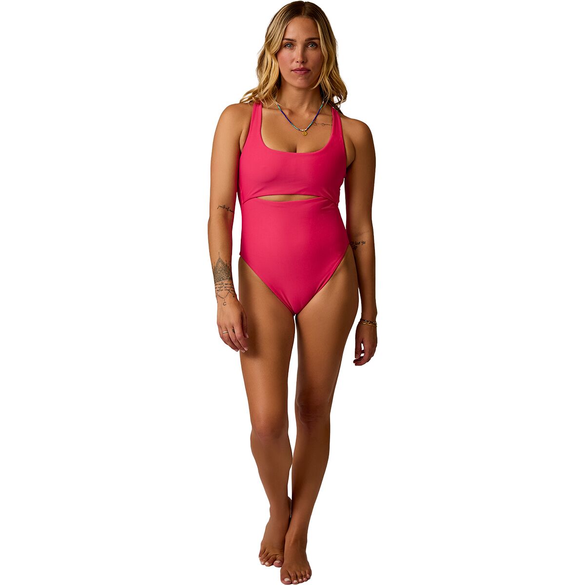 Carve Designs Women's Sonny Compression One-Piece Swimsuit in Watermelon - Size: Medium