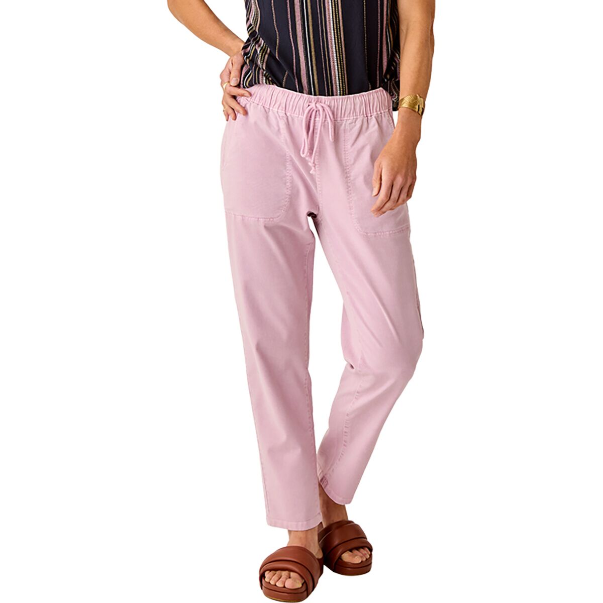 Carve Designs Carve Designs Women's Zoe Twill Pant in Light Dusk - Size: Medium - $75.56 at Steep and Cheap
