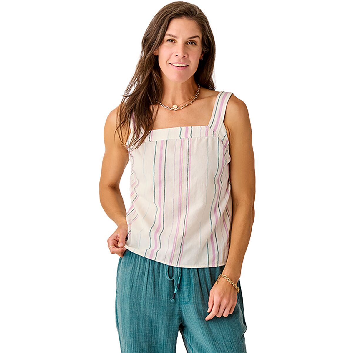 Carve Designs Carve Designs Women's Liv Stitched Top in Light Violet Texture - Size: XS - $50.36 at Steep and Cheap