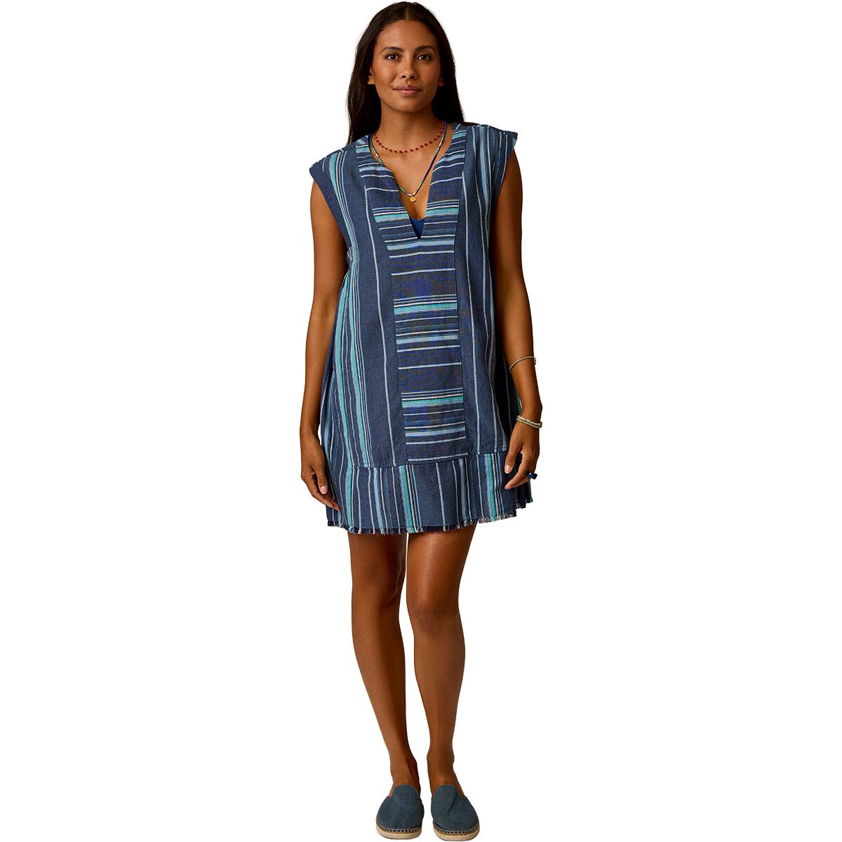 Carve Designs Carve Designs Women's Zuma Stitched Coverup in Captain Texture - Size: Large - $65.76 at Steep and Cheap