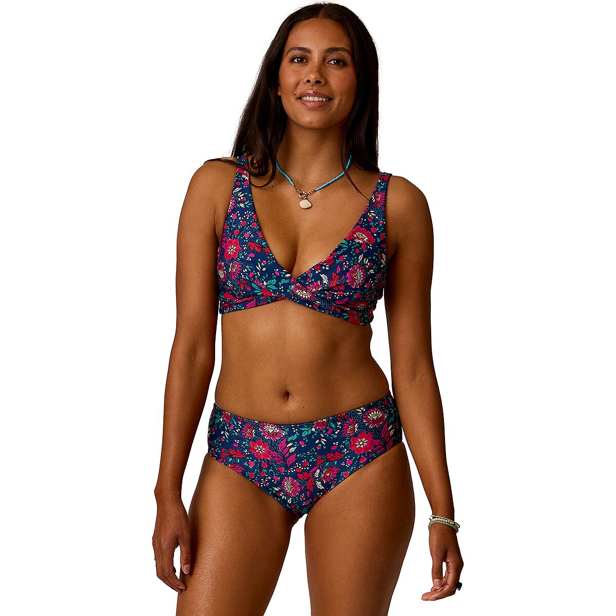 Carve Designs Women's Fischer Compression Top in Isla - Size: XS