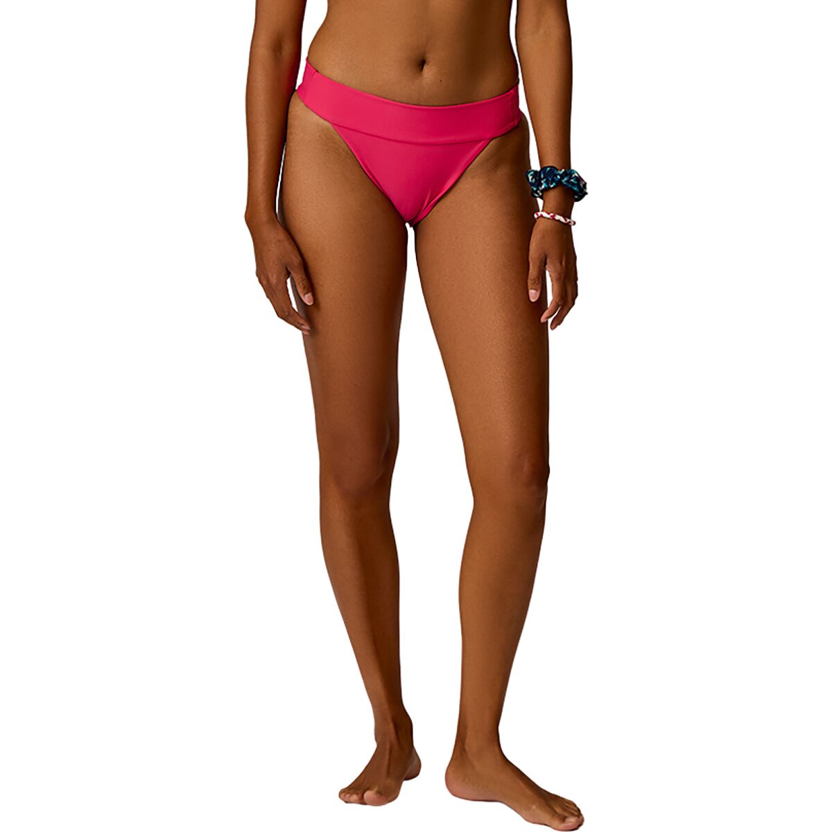 Carve Designs Women's Ritz Compression Bikini Bottom in Watermelon - Size: Large