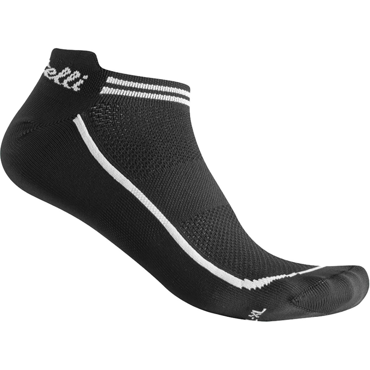 Castelli Women's Invisibile Sock in Black - Size: S/M
