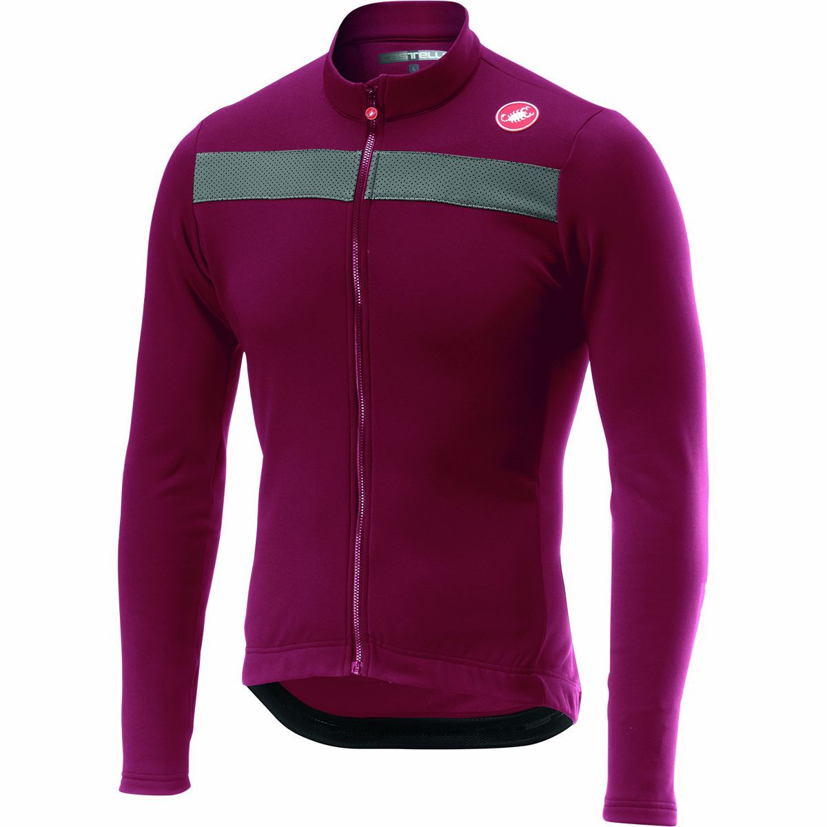 Castelli Men's Puro 3 Jersey in Savile Blue / Black Reflex - Size: XXL