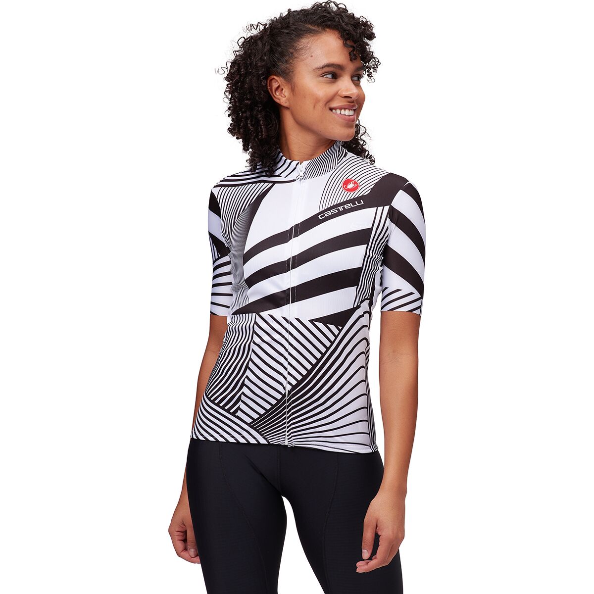 Castelli Women's Sublime Limited Edition Jersey in White / Black - Size: Medium