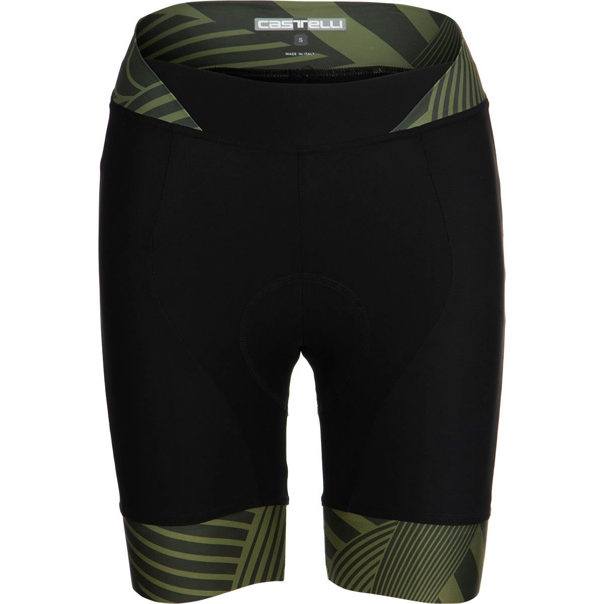 Castelli Women's Sublime Limited Edition Short in Black / Sage / Deep Green - Size: Large
