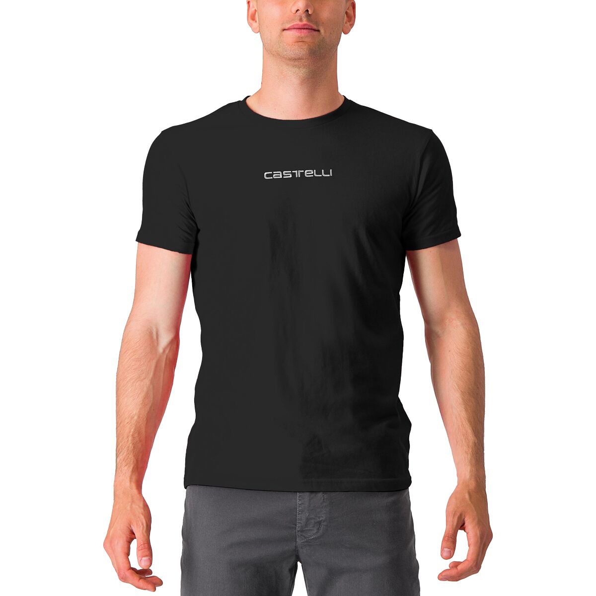 Castelli Men's Classico T-Shirt in Black - Size: Medium