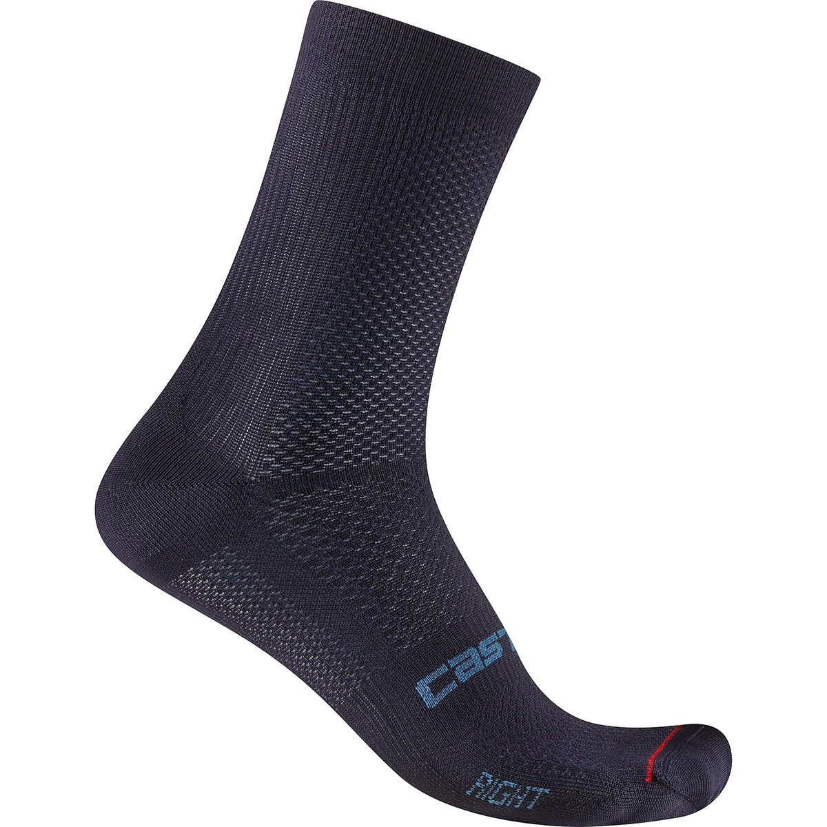 Castelli Women's Espresso 2 12 Sock in Belgian Blue - Size: L/XL