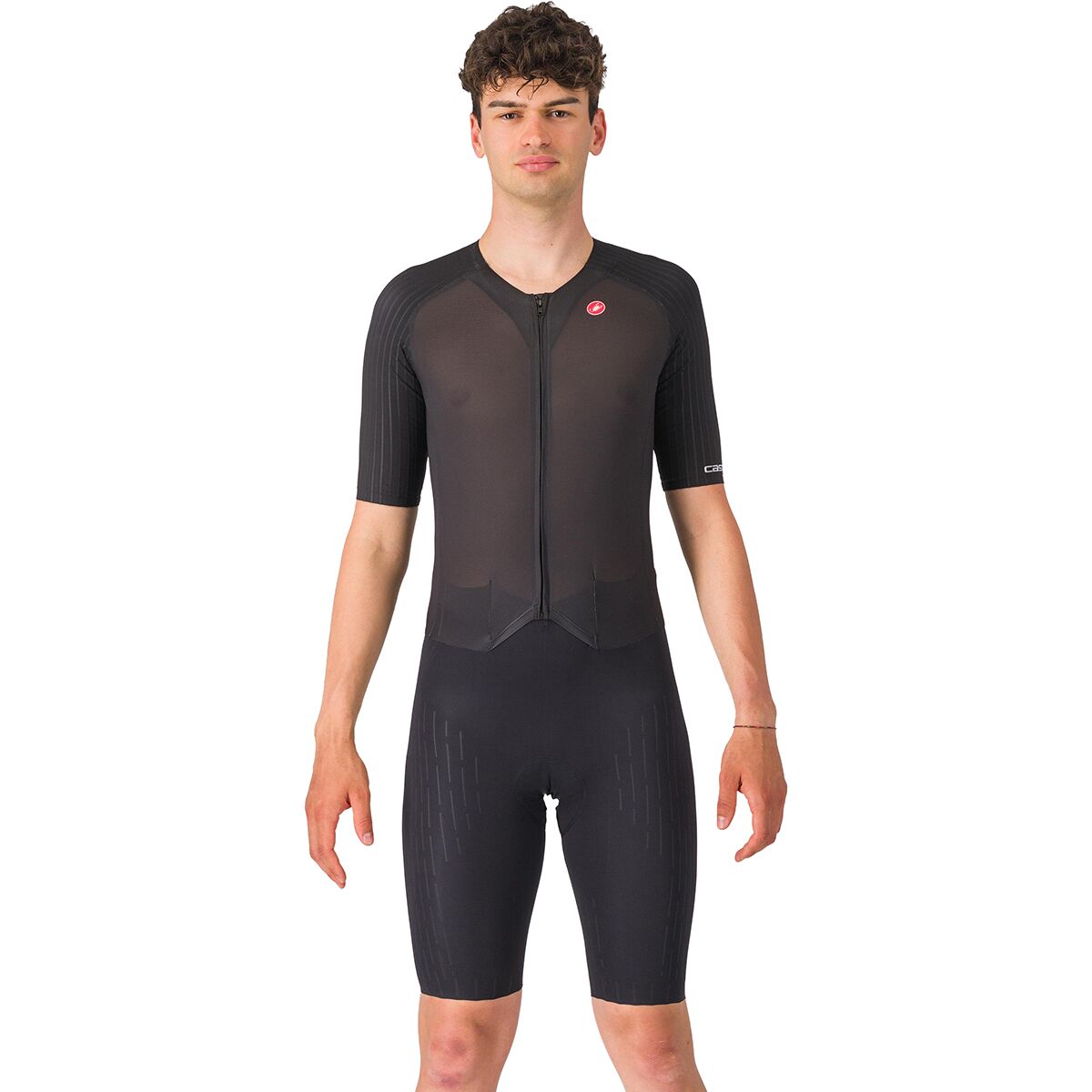 Castelli Men's Sanremo S Tri Speed Suit in Black - Size: XL