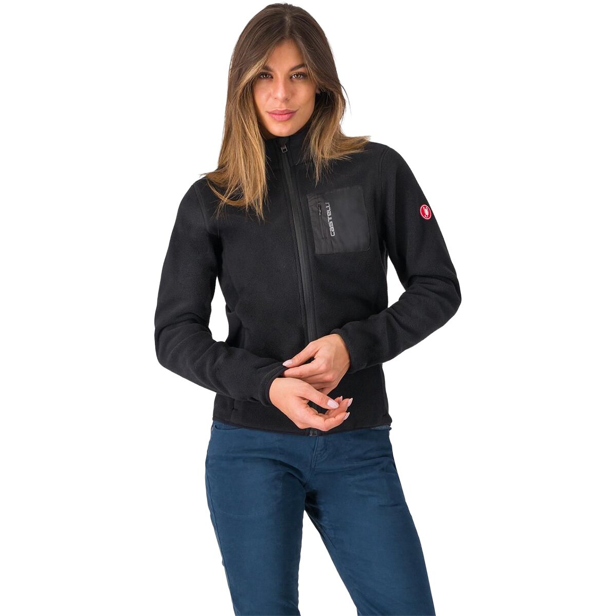 Castelli Castelli Women's Classico Fleece in Black - Size: XXL - $81.00 at SteepandCheap.com