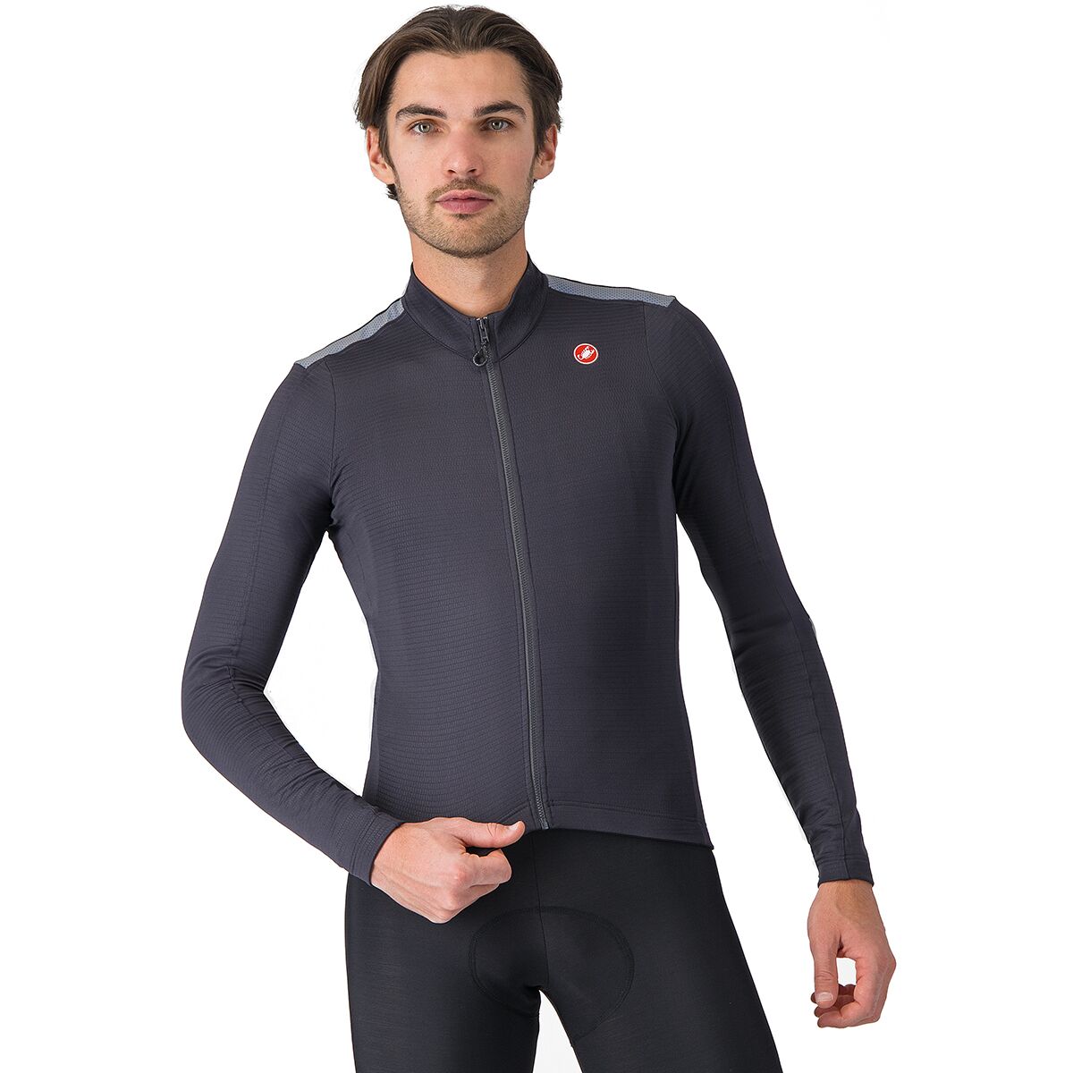 Castelli Men's Puro 4 Jersey in Dark Gray - Size: XXL