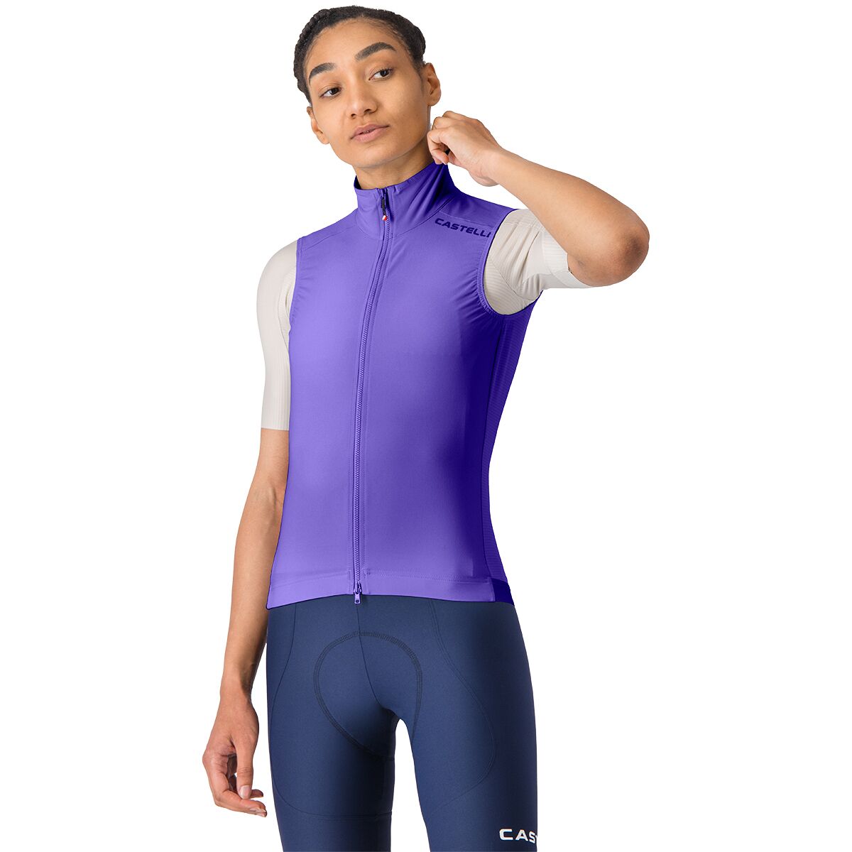 Castelli Women's Espresso 2 Vest in Ultraviolet - Size: Large