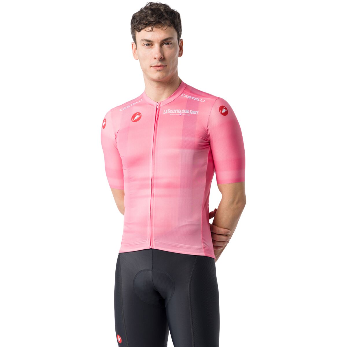 Castelli Men's #GIRO109 Competizione 4 Short-Sleeve Jersey in Rosa Giro - Size: Large