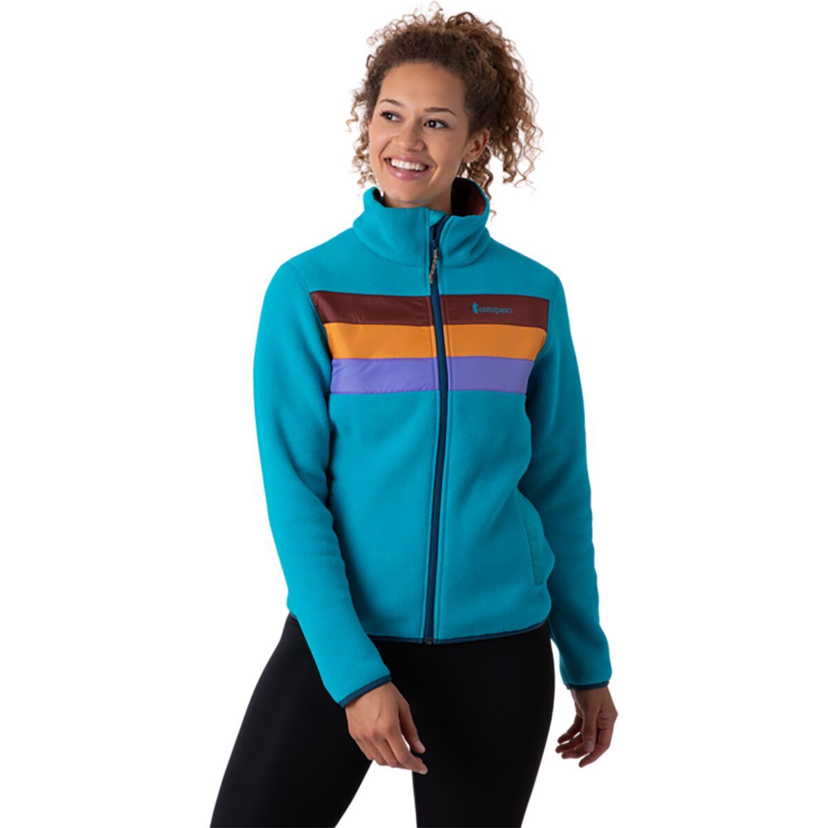Cotopaxi Women's Teca Fleece Jacket in Footprints - Size: Medium