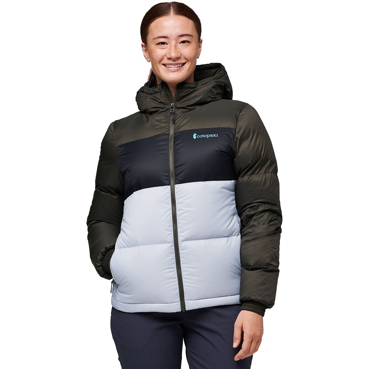 Cotopaxi Women's Solazo Hooded Down Jacket in Chestnut / Spice - Size: Medium