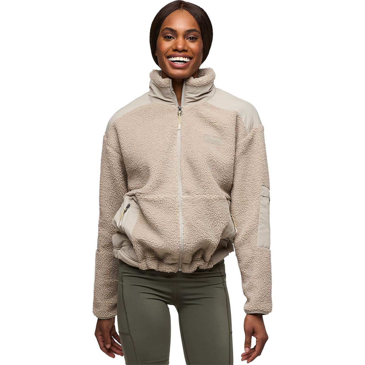 Cotopaxi Women's Bacano Fleece Jacket in Black Violet / Carbon - Size: XL