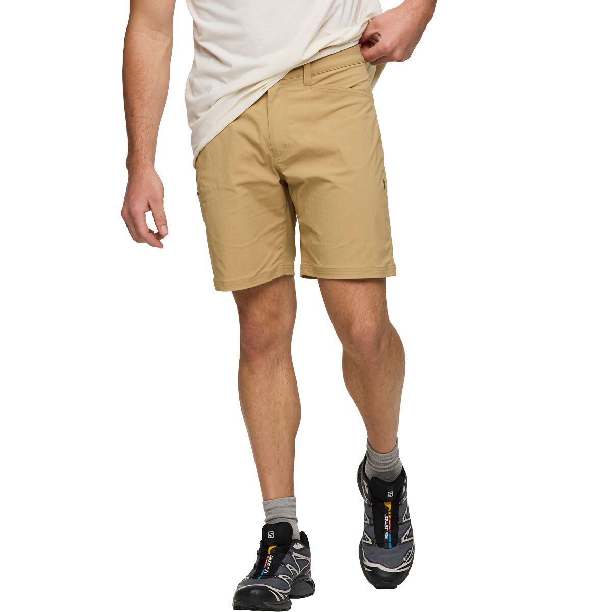 Cotopaxi Cotopaxi Men's Coraje Tech Short in Khaki - Size: 36 - $48.00 at Steep and Cheap