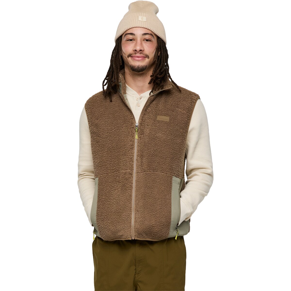 Cotopaxi Cotopaxi Men's Bacano Fleece Vest in Dune - Size: Large - $105.00 at Steep and Cheap