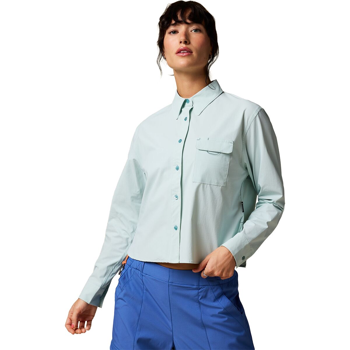 Cotopaxi Women's Solta Long-Sleeve Sun Shirt in Surf - Size: XL