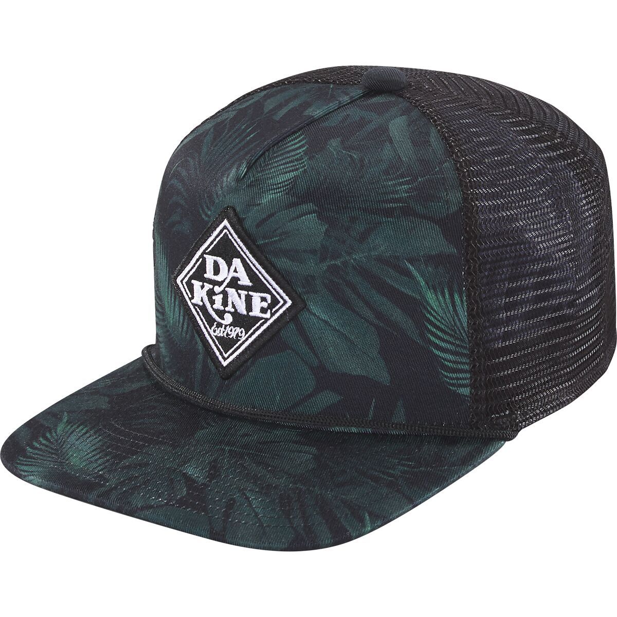 DAKINE Classic Diamond Trucker Eco Hat in Night Tropical