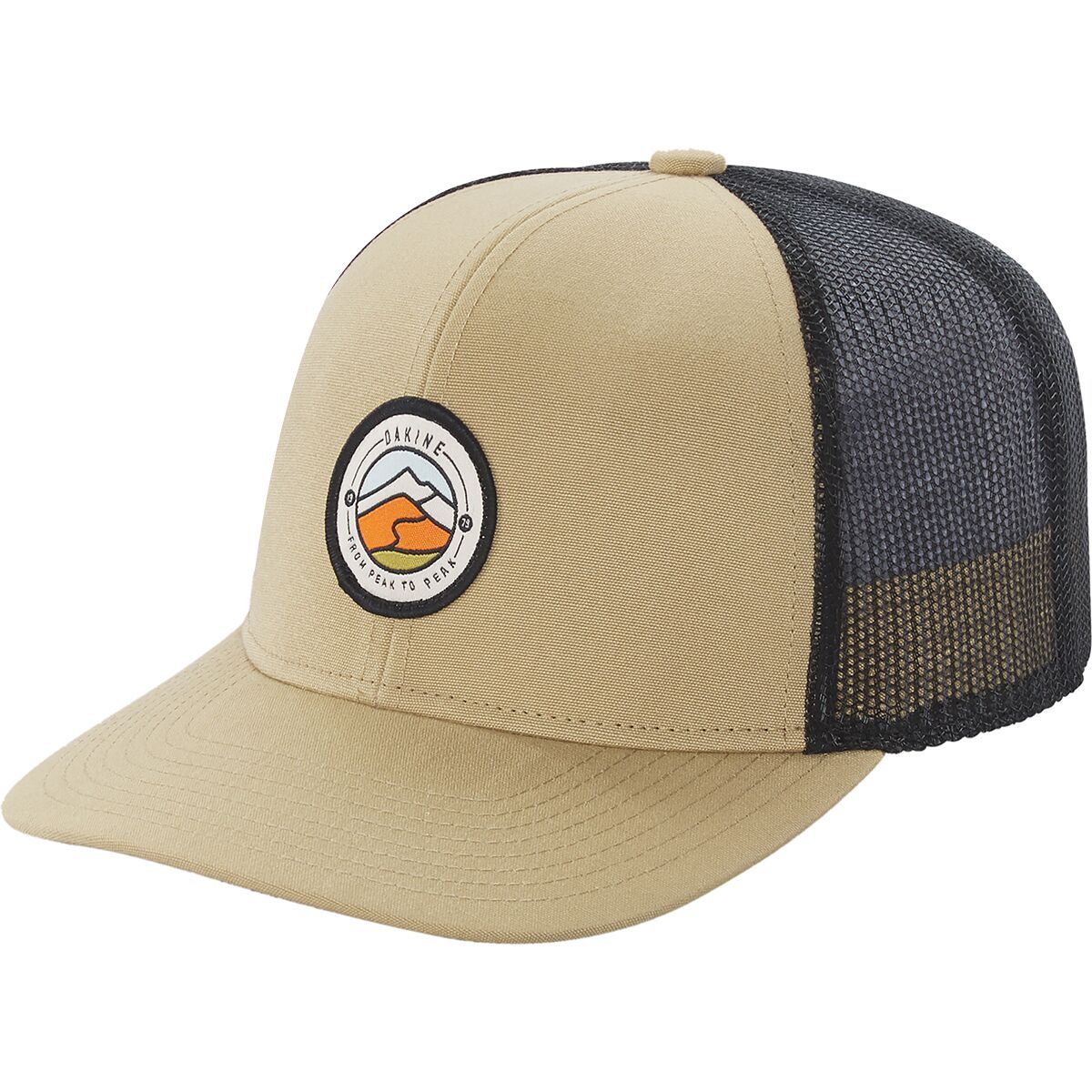 DAKINE Twin Peaks Eco Trucker Hat in Khaki