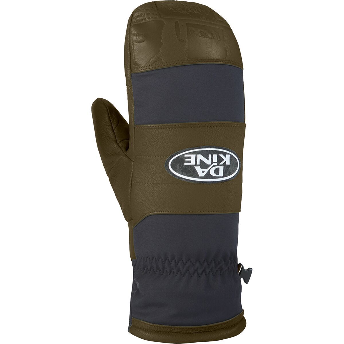 DAKINE Men's Team Baron Sam Taxwood GORE-TEX Mitten in Dark Olive - Size: Small
