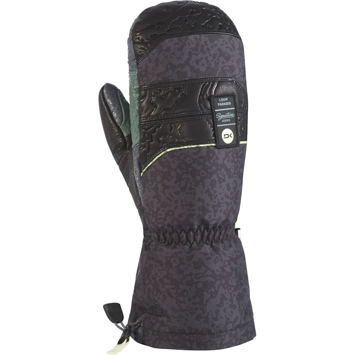 DAKINE Men's Team Excursion Louif Paradis GORE-TEX Mitten in Dark Forest - Size: Small
