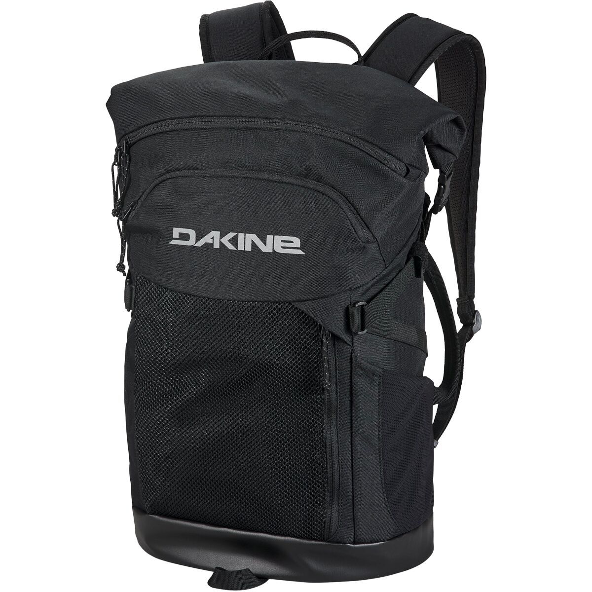DAKINE Mission Surf Wet/Dry Rolltop 30L Backpack in Black