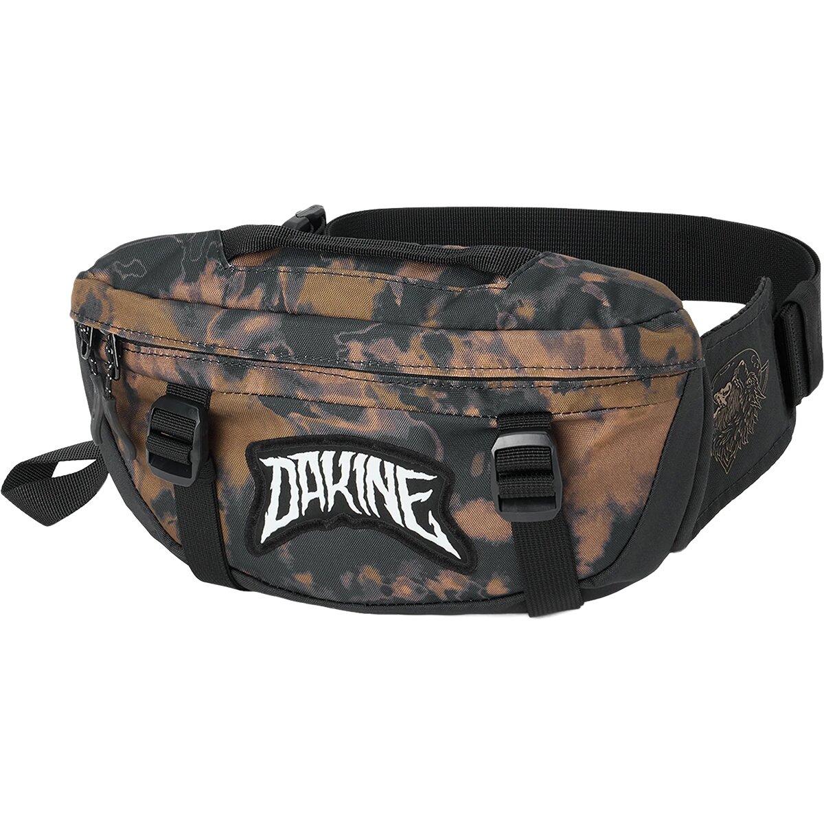 DAKINE Team Hot Laps 1L Hip Pack x Graham Agassiz in Aggy Black Noise / White