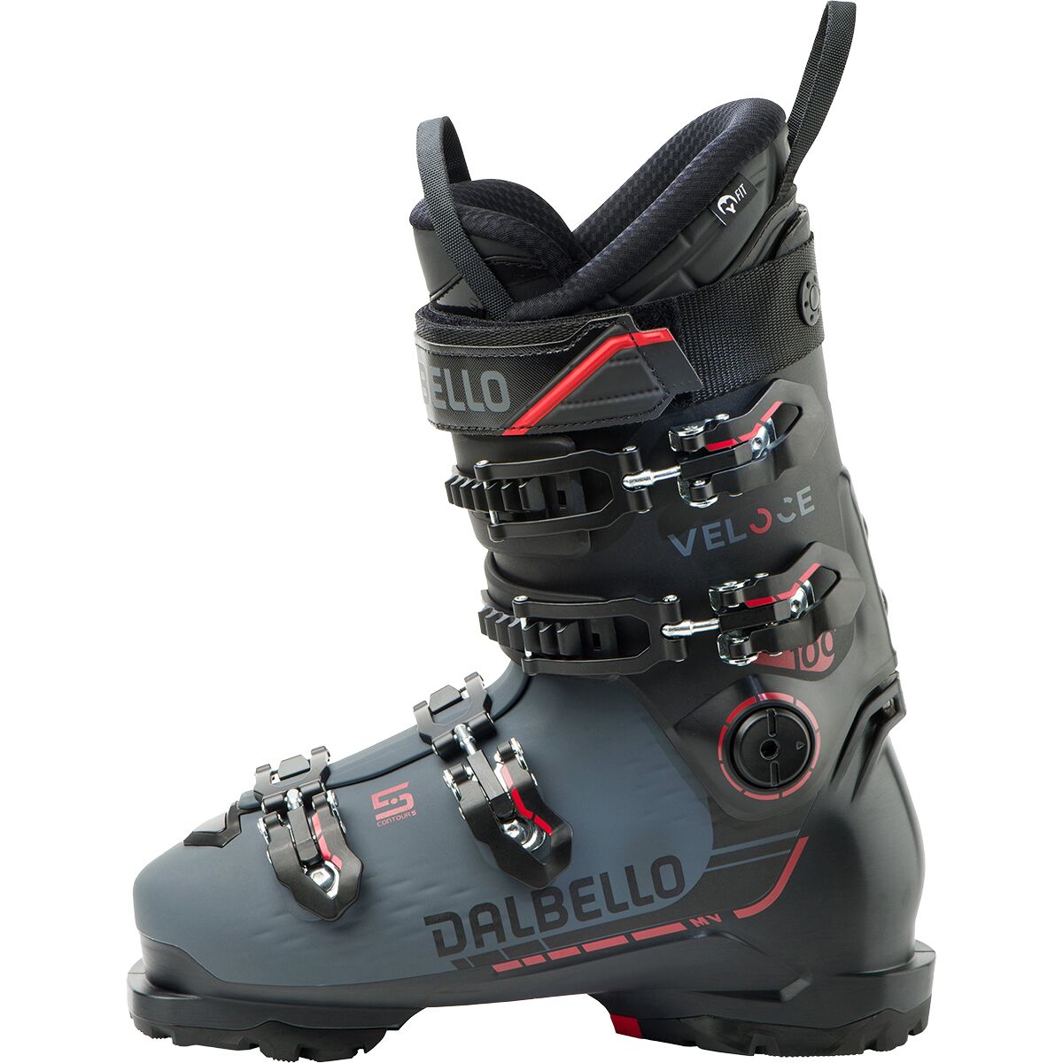 Dalbello Sports Dalbello Sports Veloce 100 MV Ski Boot - 2026 in Black / Antracite - Size: 24.5 - $324.99 at Steep and Cheap