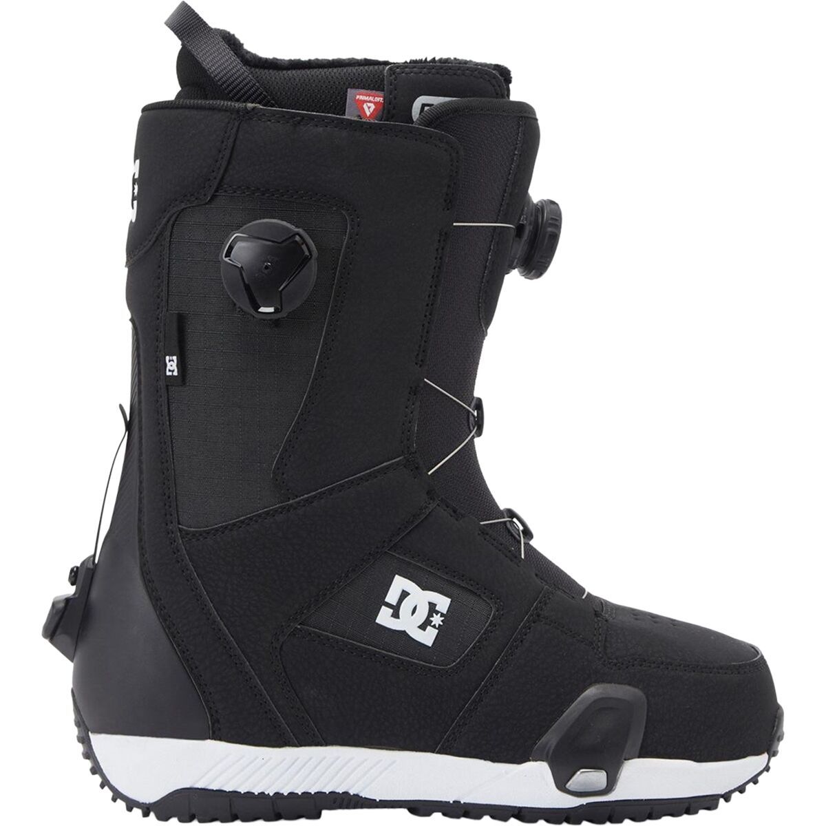 DC Phase BOA Pro Step On Snowboard Boot - 2025 in Black / White - Size: 9.5