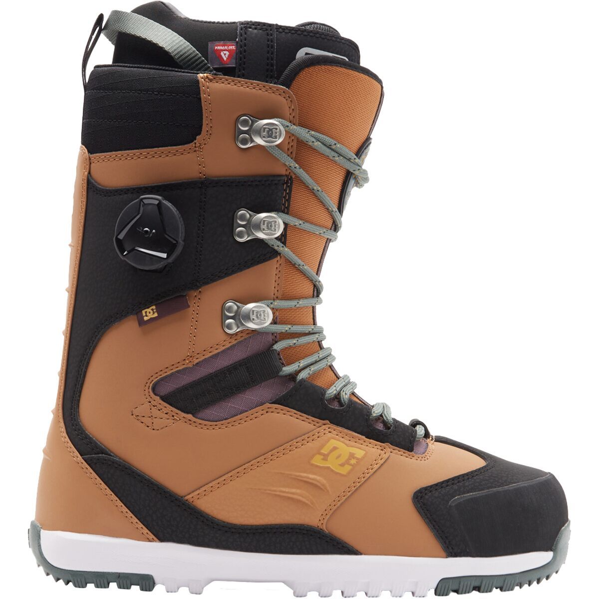 DC Premier Hybrid Snowboard Boot - 2025 in Brown / Black / White - Size: 9