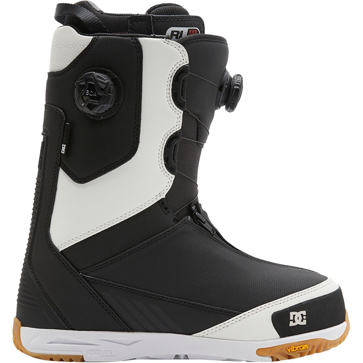 DC Men's Transcend Snowboard Boot - 2025 in Black / Camel - Size: 8.5