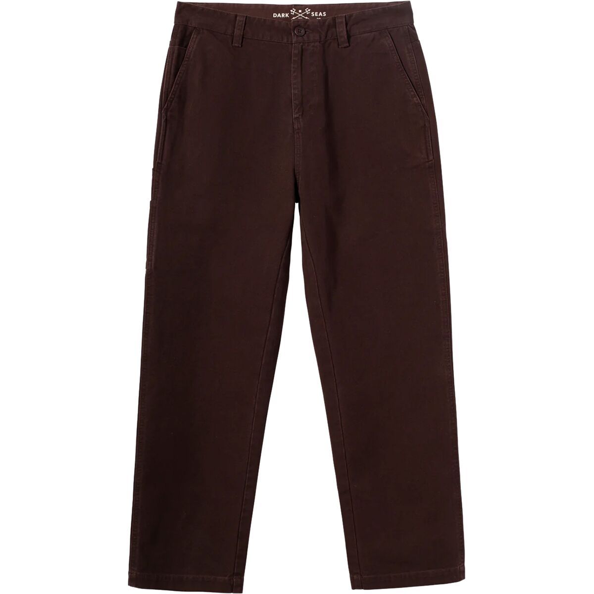 Dark Seas Men's Union Pigment Pant in Brown - Size: 34
