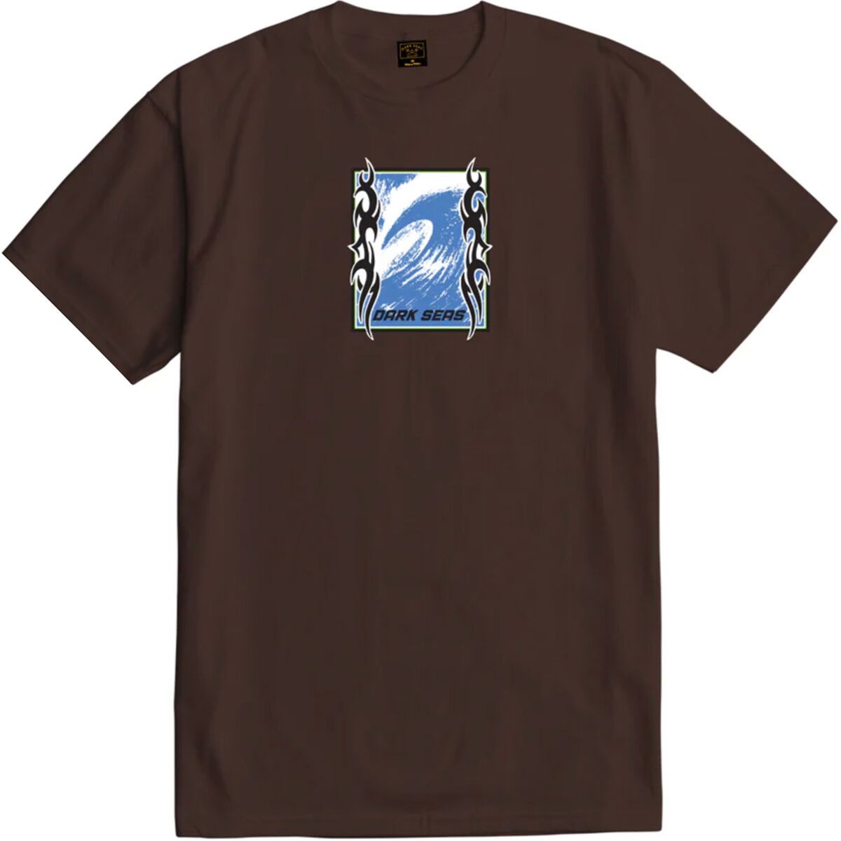 Dark Seas Men's Tribalism T-Shirt in Java Brown - Size: Large