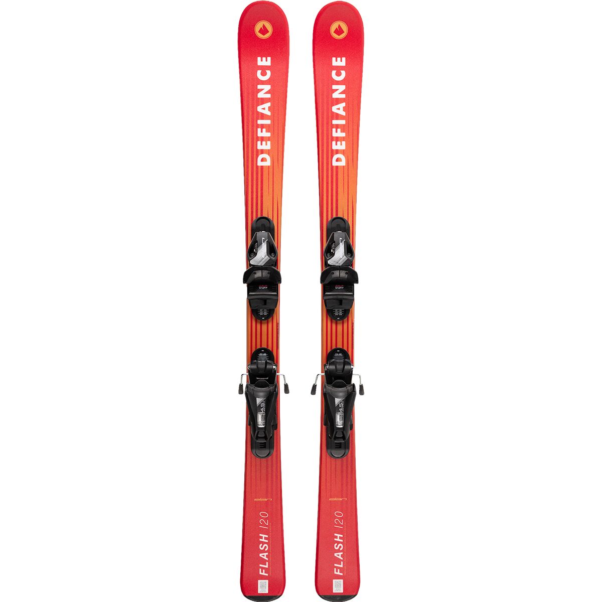 Defiance Flash Jrs Ski + EL 4.5 Gripwalk Binding in Red - Size: 110cm