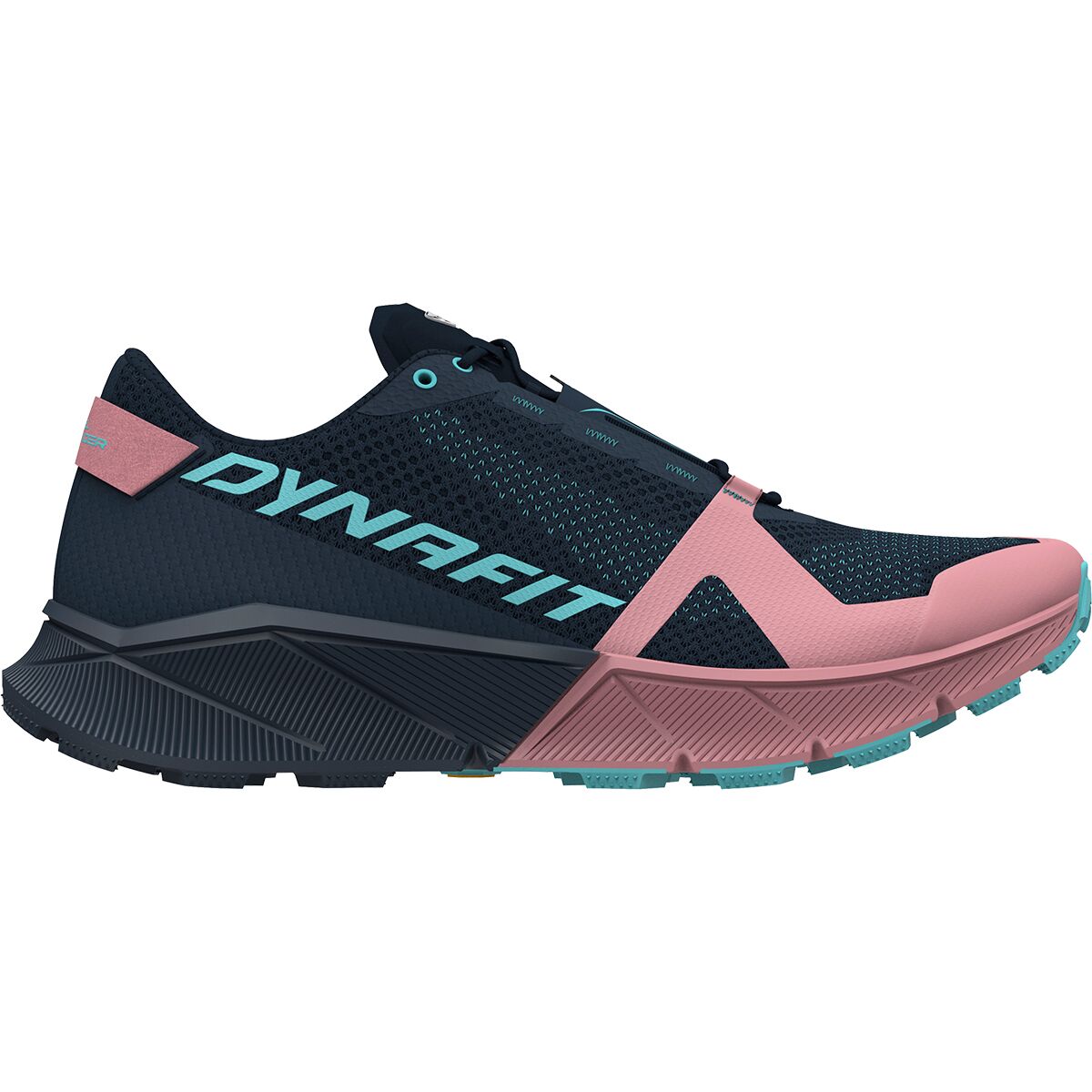 Dynafit Women's Ultra 100 Trail Running Shoe in Mokarosa / Blueberry - Size: