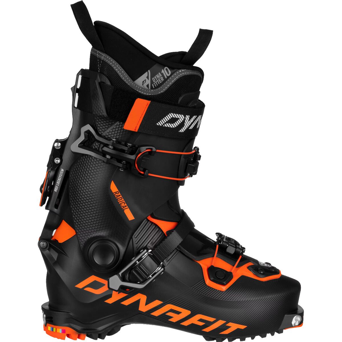 Dynafit Dynafit Radical Alpine Touring Boot - 2026 in Black / Fluo Orange - Size: 25.5 - $524.96 at Steep and Cheap